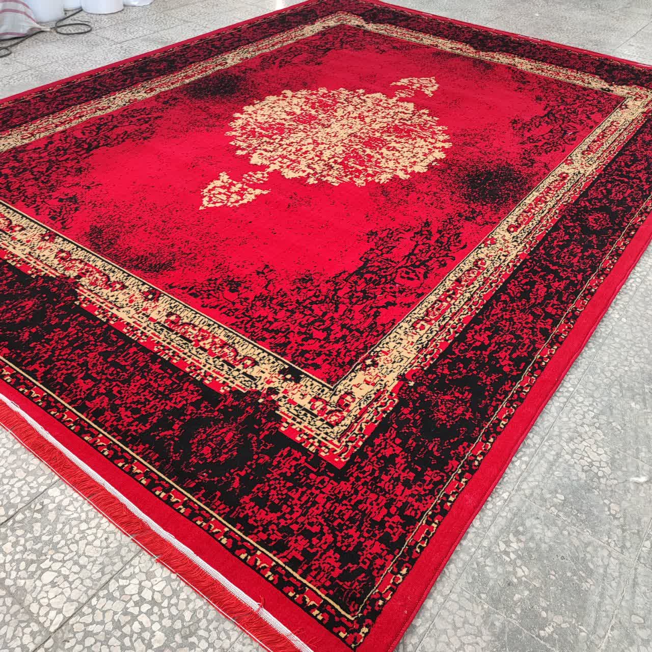 فرش 500 شانه طرح 700 شانه تراکم 1500 مدل آراز لاکی (ارسال رایگان)