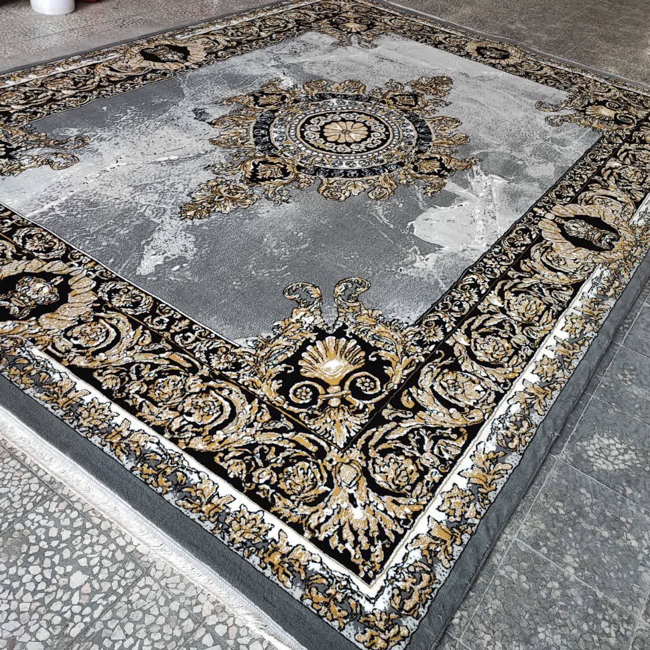 فرش 500 شانه طرح 700 شانه تراکم 1500 مدل ژیوا فیلی (ارسال رایگان)