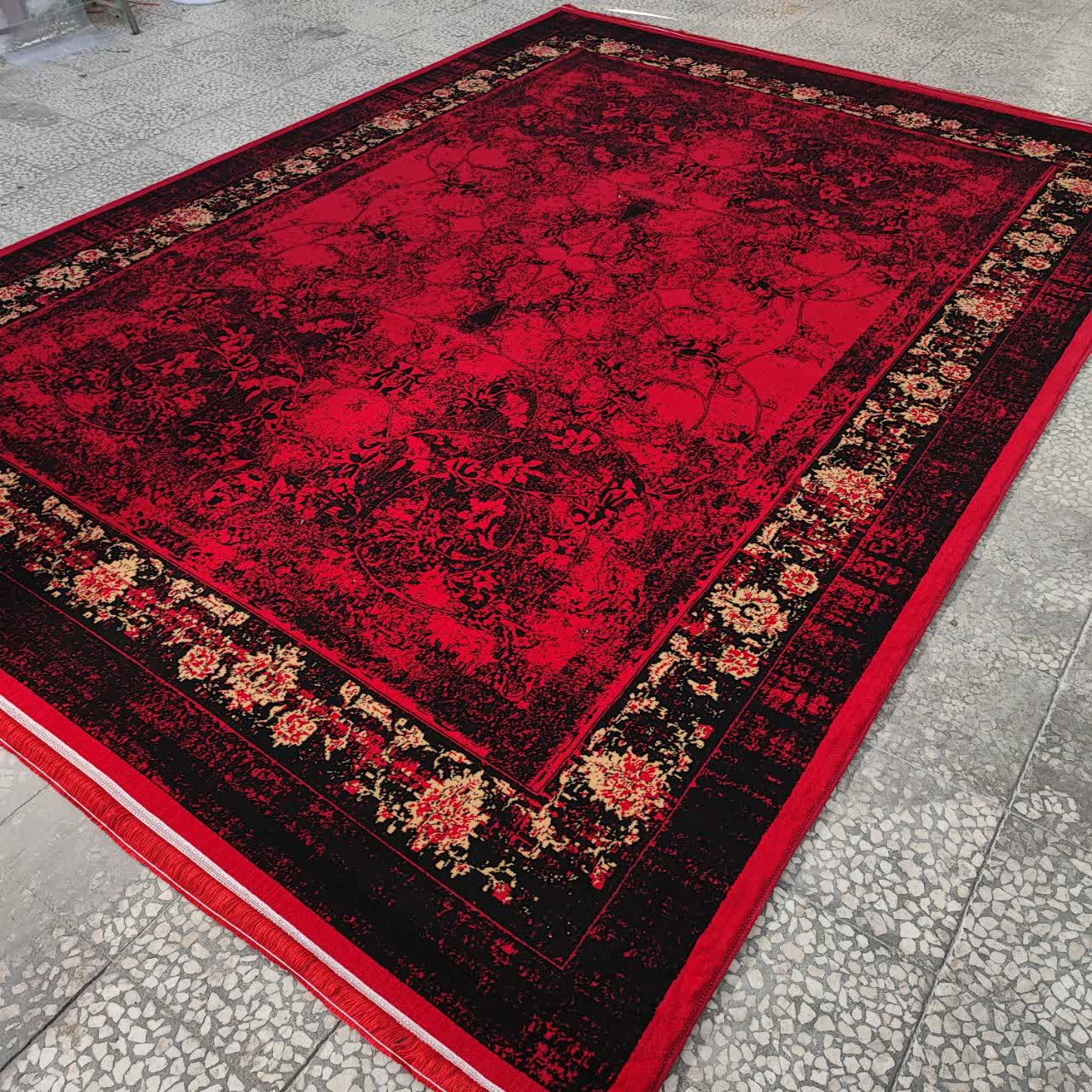 فرش 500 شانه طرح 700 شانه تراکم 1500 مدل دلانا لاکی (ارسال رایگان)